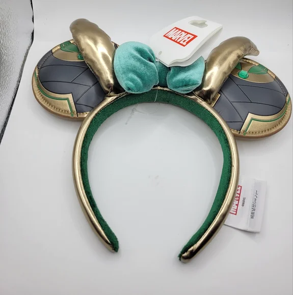 NWT Disney Loki Ears Disney Ears Headband - Loki main image 3